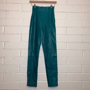 Micheal Hoban North Beach Vintage Leather Pants